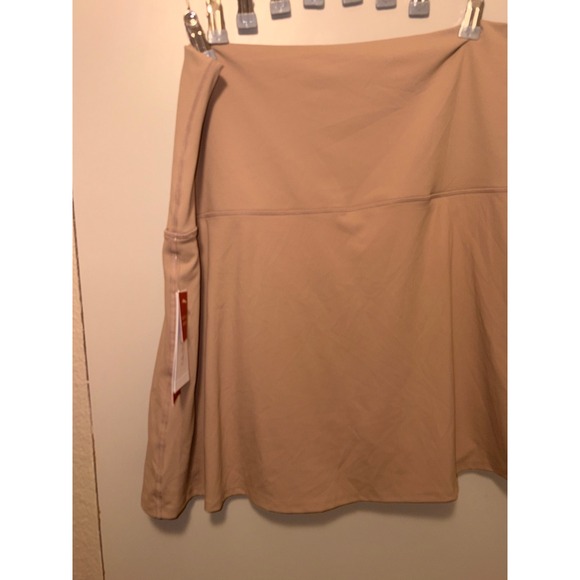 Isabel Maternity by Ingrid & Isabel Pants - Isabel Maternity Active Skort Taupe Brown Fold Down Panel XXL NWT